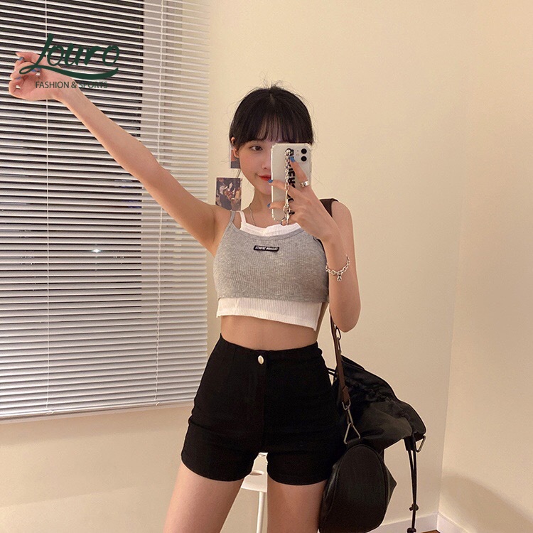 Áo bra thể thao 2 lớp, kiểu áo tập gym, yoga nữ , chất liệu siêu đẹp, co giãn, thoáng mát, có mút ngực - BL15 | BigBuy360 - bigbuy360.vn