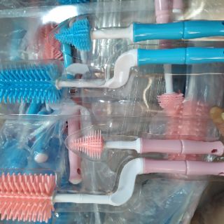Bộ 2 cọ rửa bình sữa silicon GB baby.