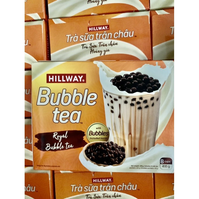 HỘP 5 GÓI TRÀ SỮA TRÂN CHÂU HILLWAY TIỆN LỢI