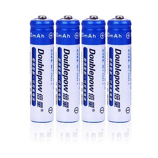 Bộ 4 viên pin đũa sạc Doublepow AAA 900mAh dung lượng thật