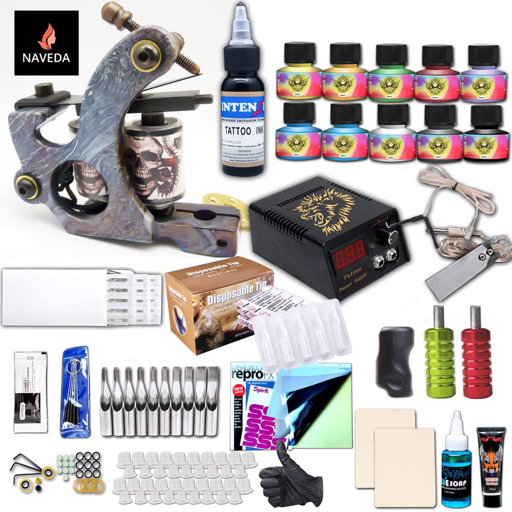 BỘ MÁY XĂM TATTOO 20 CHI TIẾT