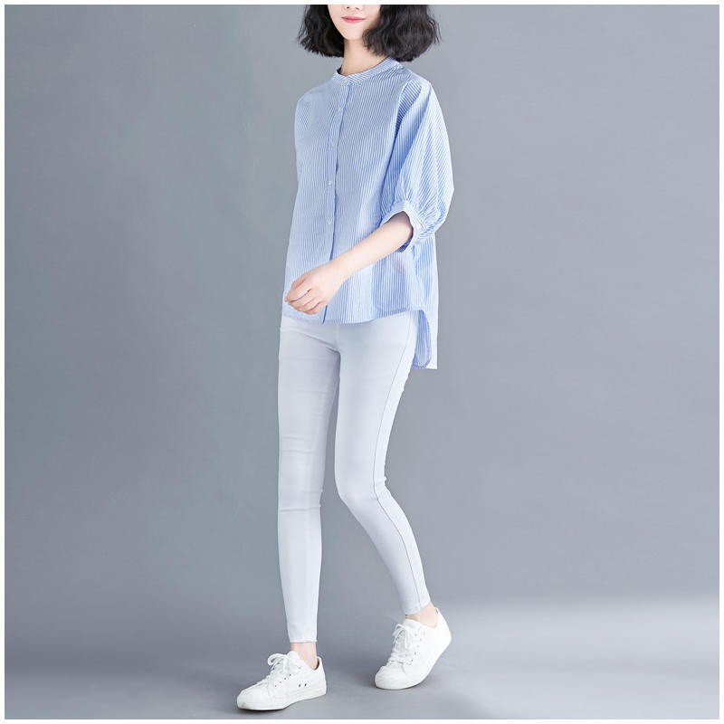 Áo sơ mi công sở ❣️FREESHIP❣️ÁO SỌC BỤI BỤI FORM RỘNG- Hàng thiết kế chuẩn