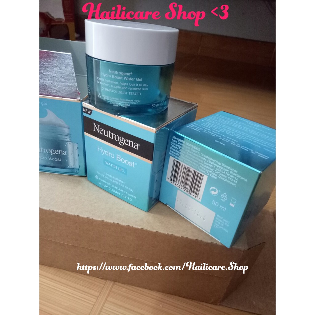 [Nhập Mỹ] Kem dưỡng Neutrogena Water Gel (da dầu)/ Gel Cream (da khô) 50ml