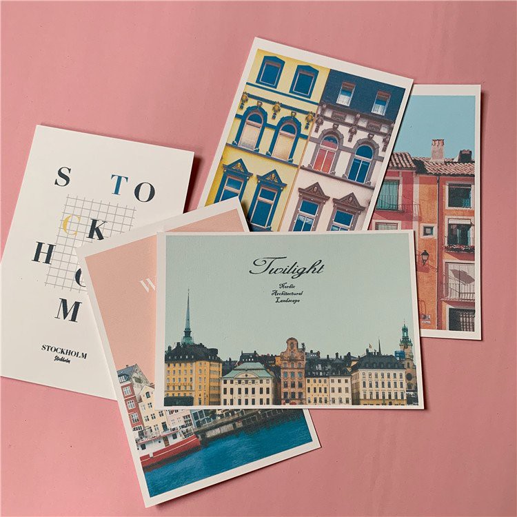 [Nhiều Mã]Set Post Cards trang trí phong cách Hàn Quốc Trang Trí Nhà- Đạo Cụ Chụp Ảnh | BigBuy360 - bigbuy360.vn