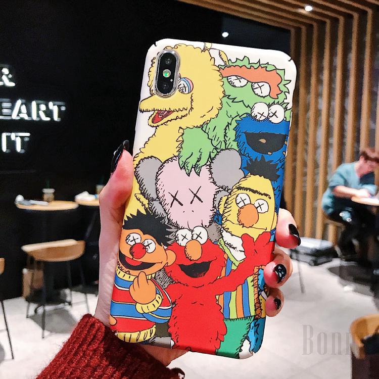 Ốp lưng hình sesame street cho iPhone X XS XR XS Max 8 7 6 6SP