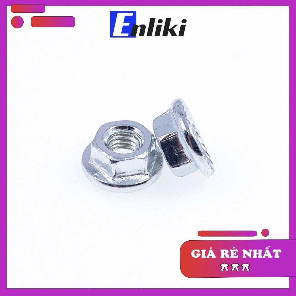 Ốc M4 Lục Giác (Gói 100 Chiếc) Mạ Niken