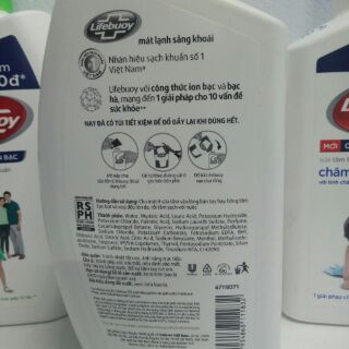 Sữa tắm Lifebouy 833 ml