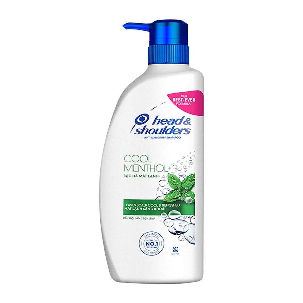 DẦU GỘI HEAD & SHOULDERS BẠC HÀ MÁT LẠNH 850ML