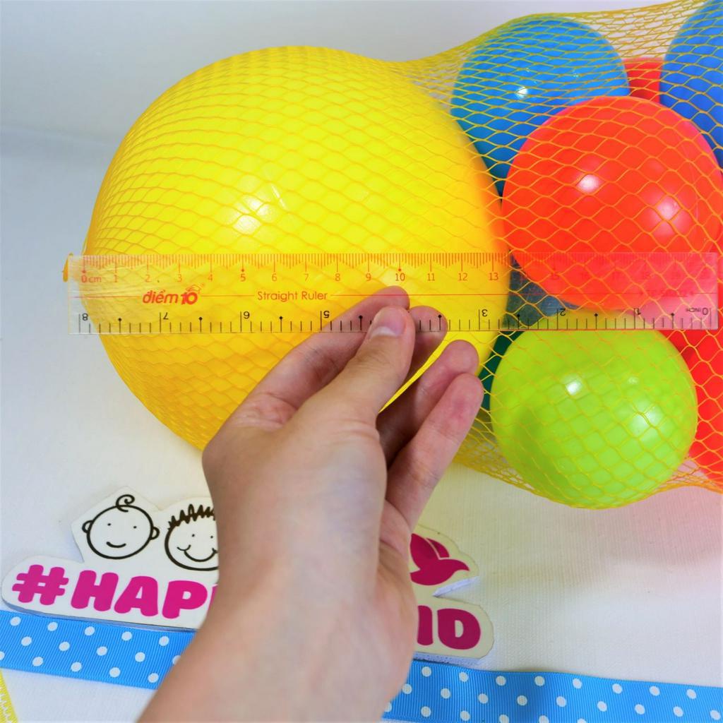 Lưới bóng đa năng 18cm Hoàng Thu Việt Nam, để thả trong nhà banh, trong bể bơi, hoặc trong lều của bé