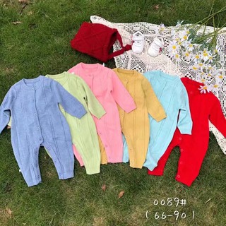 Body len xuất Hàn cho bé, chất len 2 lớp cao cấp mềm mịn đanh lì, SZ 6-13kg - HK KIDS [0089]
