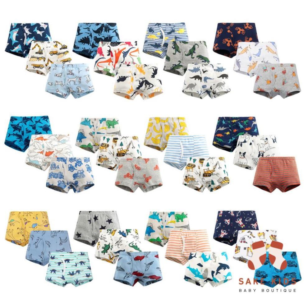 Set 3 Quần Đùi Bé Trai -Quần đùi đi biển cho bé trai chất COTTON thoáng mát nhiều từ 2-8 tuổi kiểu dáng Hàn Quốc H228