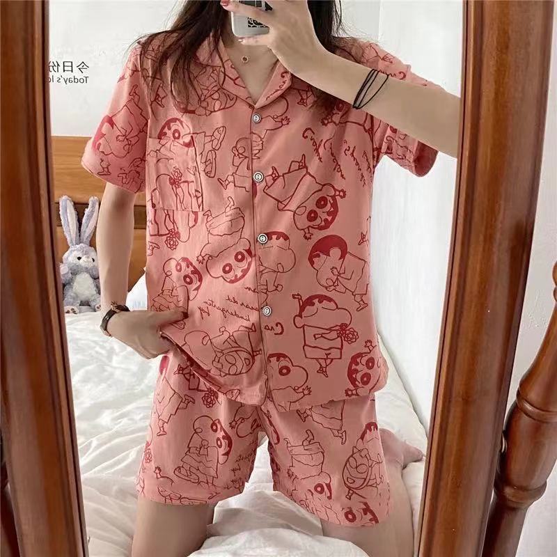 Disney Bộ Đồ Ngủ Ngắn Tay Họa Tiết Gấu Đáng Yêu Cho Nữ | BigBuy360 - bigbuy360.vn