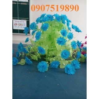 hoa giay lua  _ 1 bộ CÁNH CÚC (84 BÔNG)