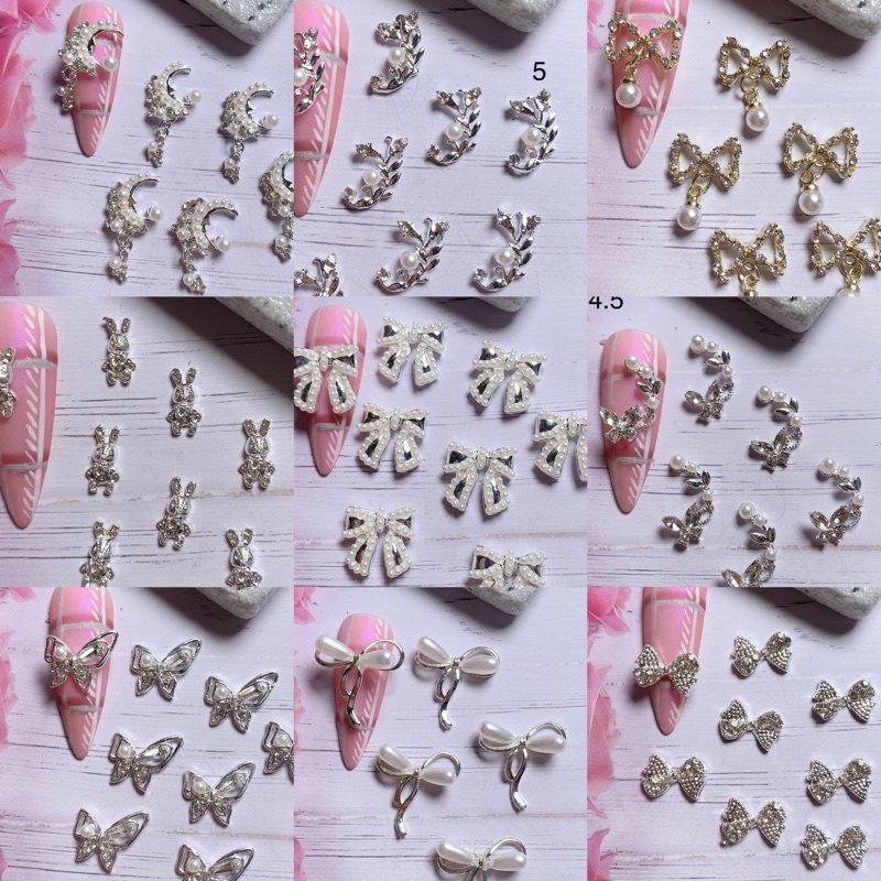 charm trang móng đủ loại