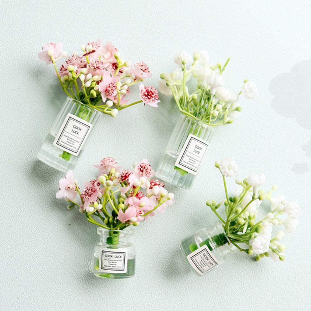 Chậu Hoa Nhài Nhỏ Xinh Trang Trí Nội Thất|Chậu Cây Mini Trang Trí Nhà Búp Bê