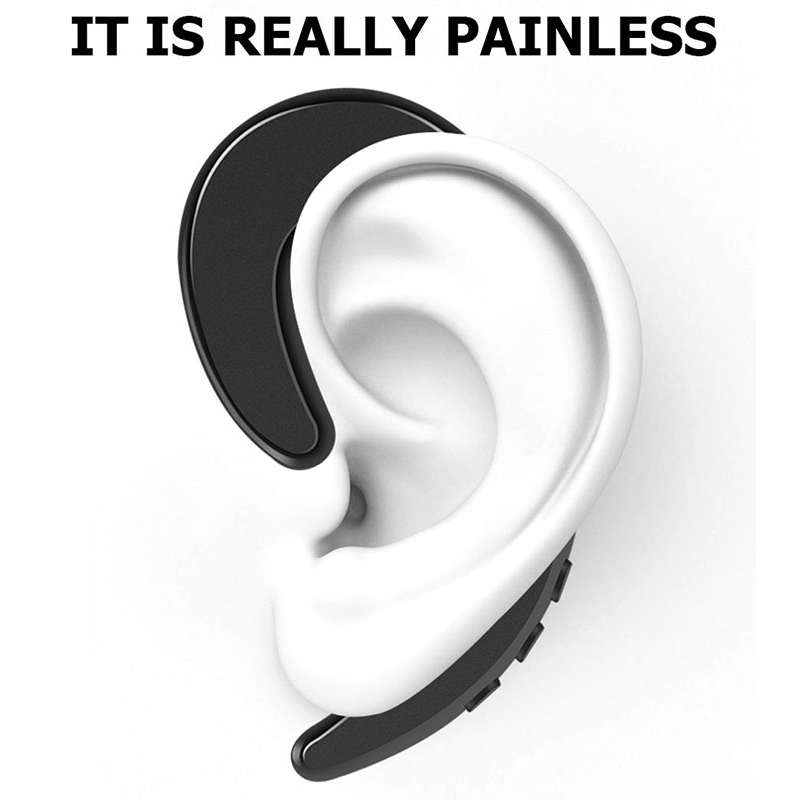 Bluetooth Stereo Wireless Earphone Ear Hook Painless Earbuds Sport Headphones