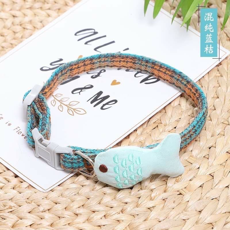 Vòng cổ hình Cá cho thú cưng