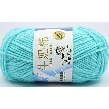 Cuộn len sữa tiện dụng đan móc len 50g