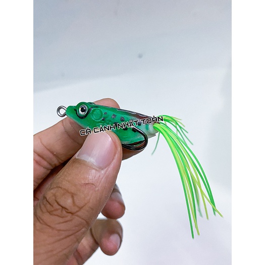 MỒI CÂU CÁ GIẢ NHÁI HƠI 3D CAO CẤP LURE CÁ LÓC