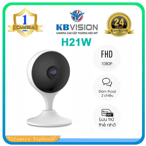 CAMERA KBONE KN-H21W-D FULL HD 2.0, KẾT NỐI WIFI