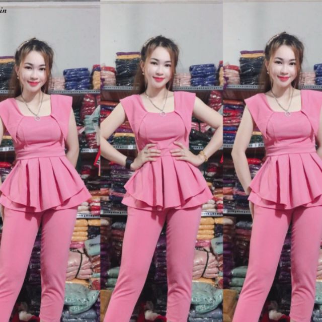 Đồ bộ cát hàn quần dài