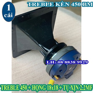 CỦ LOA TREBLE KÈN 450 BM CHÍNH HÃNG NHẬP KHẨU + TỤ 2.2MF + HỌNG 18x18 - GIÁ 1 LOA