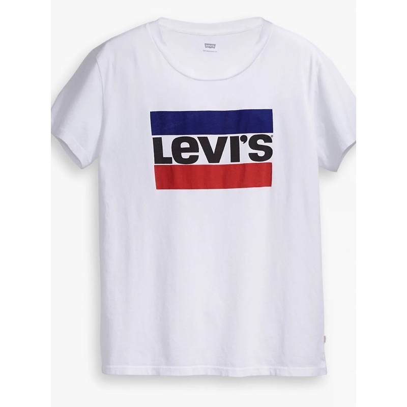 [SẴN - BILL US] - ÁO NỮ LEVIS TRẮNG CHÍNH HÃNG