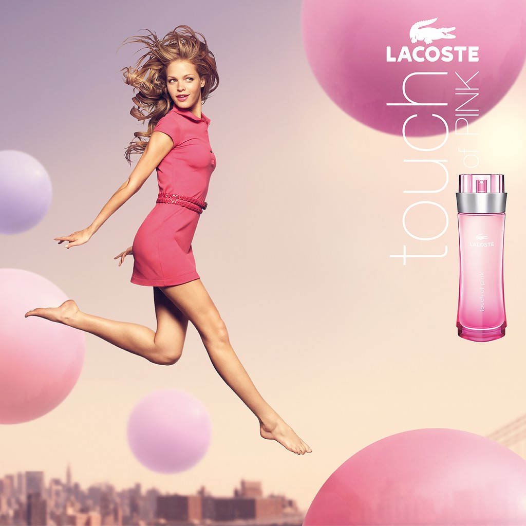 Nước hoa nữ, Lacoste Touch Of Pink, 90ml, [Authentic]