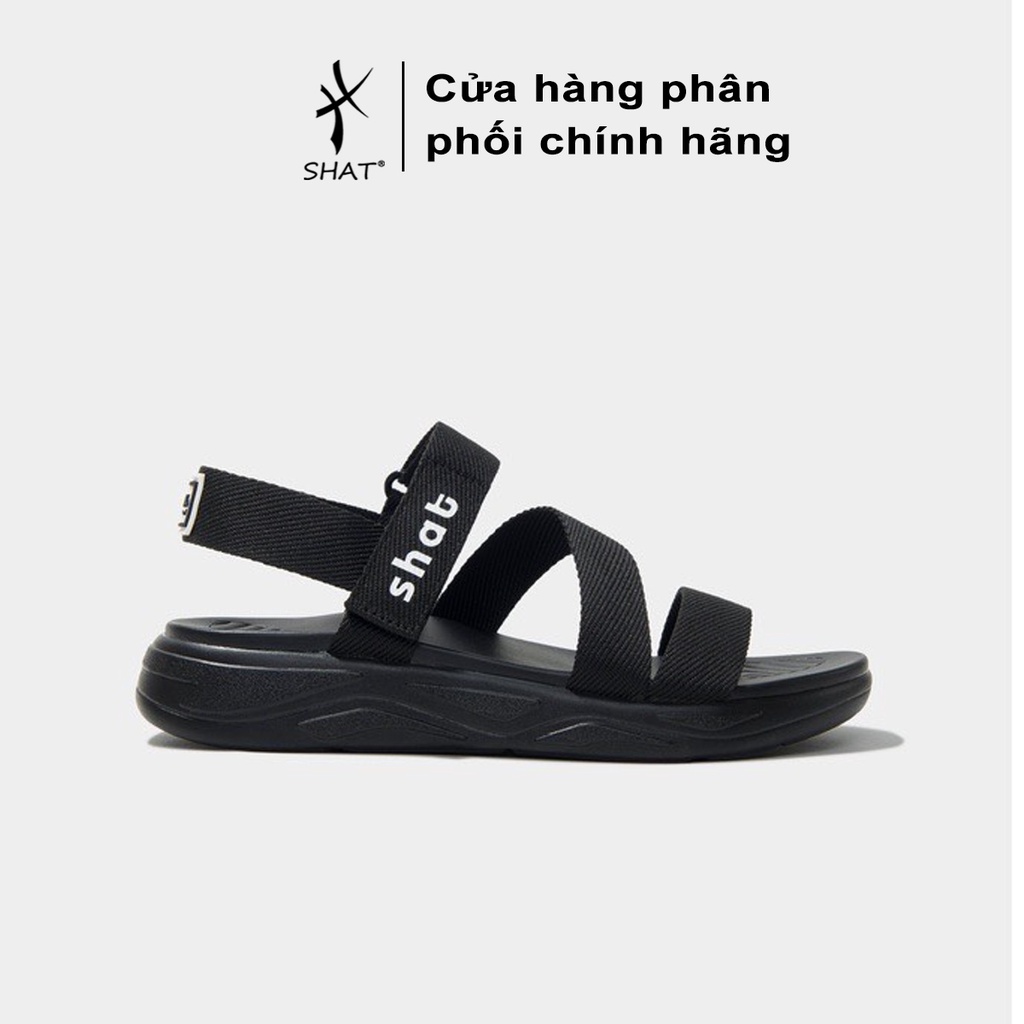 Giày Sandals SHONDO - SHAT Sport Chính Hãng - S1M1010 Màu Đen Full