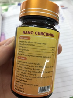 Viên nghệ Nano Cucumin dạ dày CURXAN