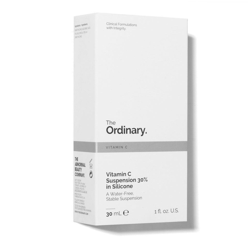 THE ORDINARY Kem Dưỡng Ẩm Vitamin C Suspension 30% In Silicone chống oxy hóa làm sáng da 30ML