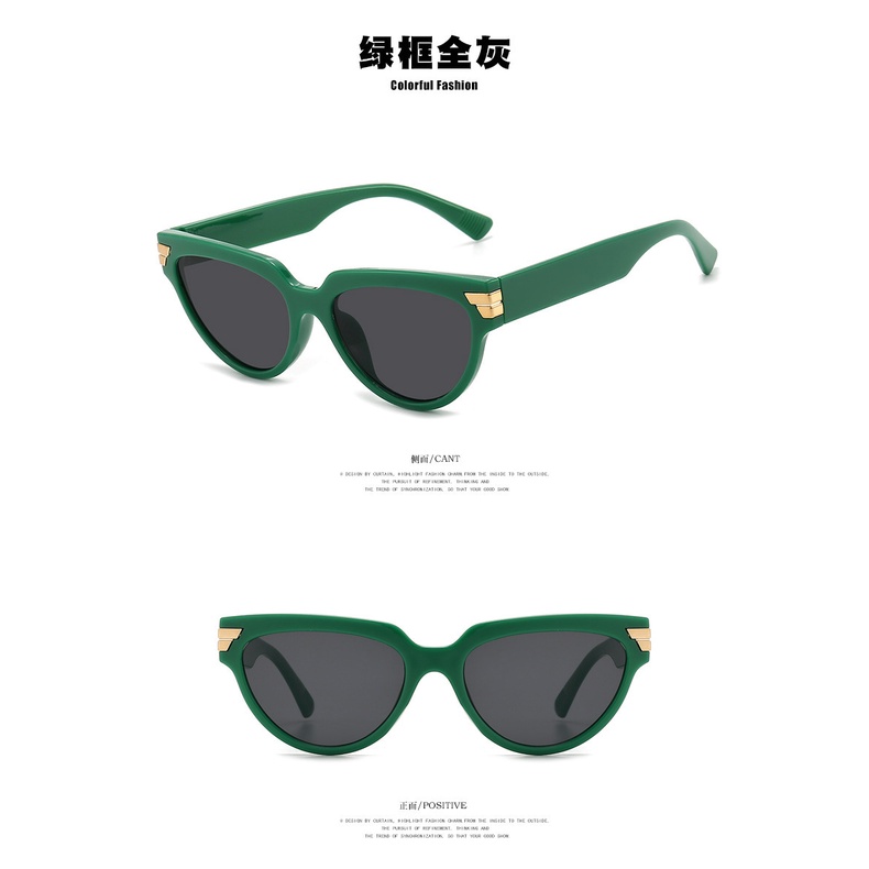 Kính Mát Mắt Mèo Chống Tia UV Phong Cách Thời Trang Phương Tây 2022