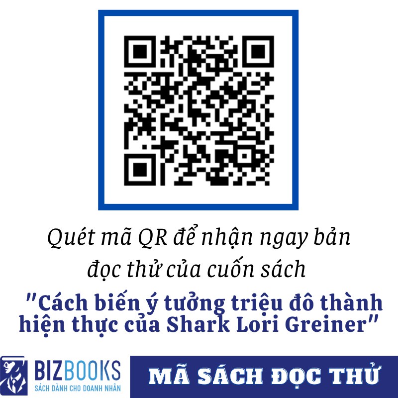 Kèm Quà Tặng Sách - Cách biến ý tưởng triệu đô thành hiện thực của shark Lori Greiner