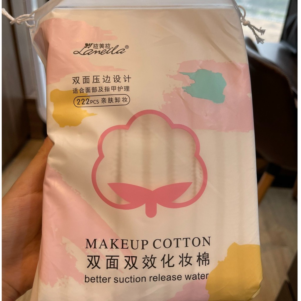 Một Túi Bông Tẩy Trang Lameila Namu Makeup Cotton 222 Miếng