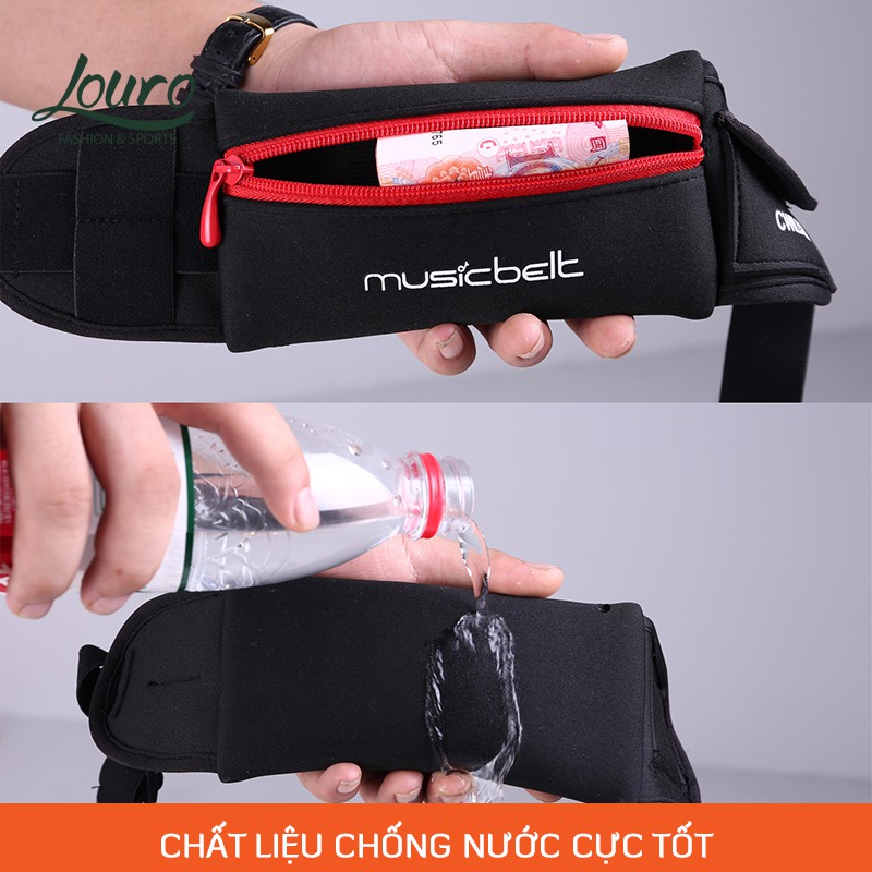 Túi đeo hông thể thao Louro PL15, kiểu túi đeo hông đa năng, chống nước tuyệt đối | BigBuy360 - bigbuy360.vn