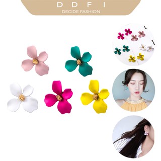DDFI - New Korean Summer Fashion Simple Elegant Sweet Flower Earrings B2D10