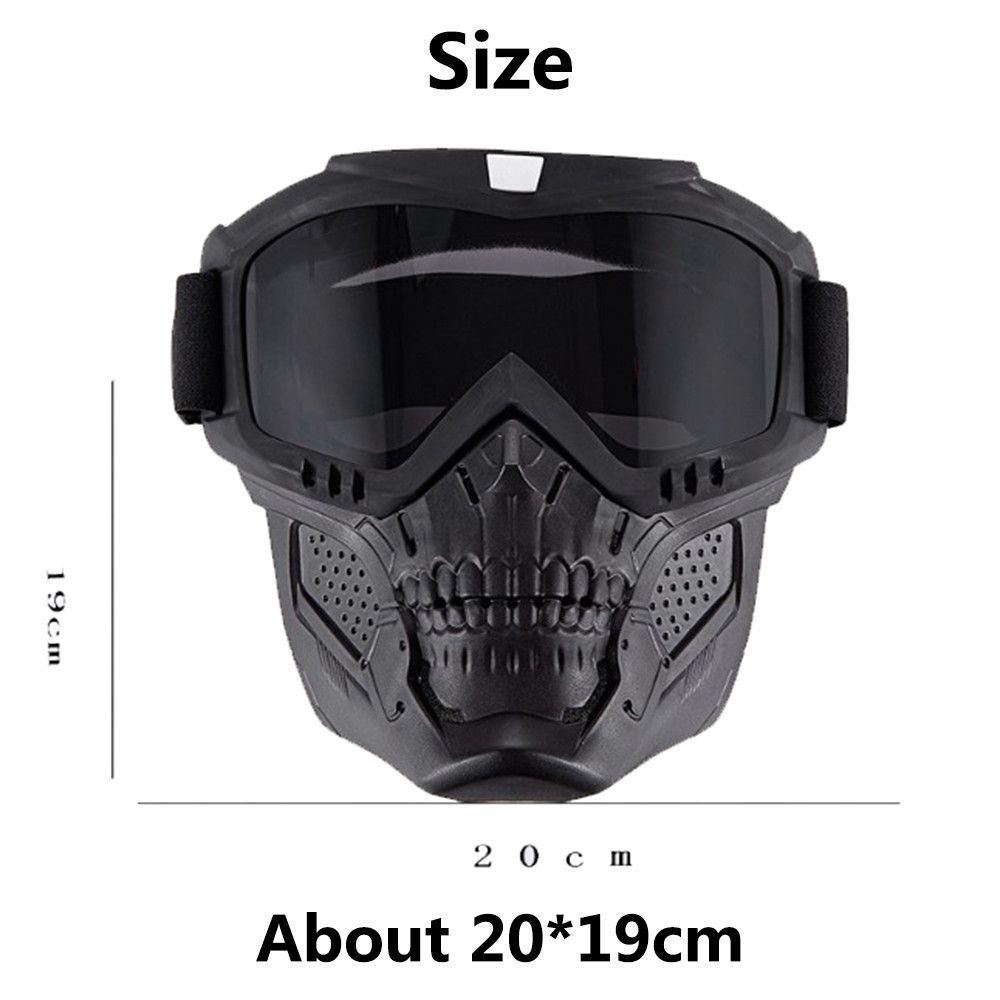 Hãy Để Xe Đạp Trượt Tuyết Helmet Chắn Gió Mùa Đông Tháo Rời Được