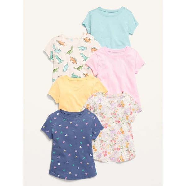 Combo 2 Áo thun Oldnavy bé gái tay ngắn VNXK