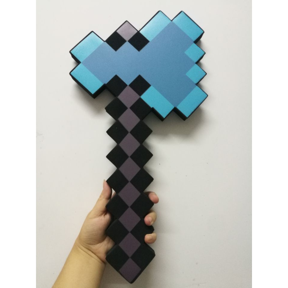 Đồ chơi hình cây búa minecraft bằng nhựa cỡ lớn