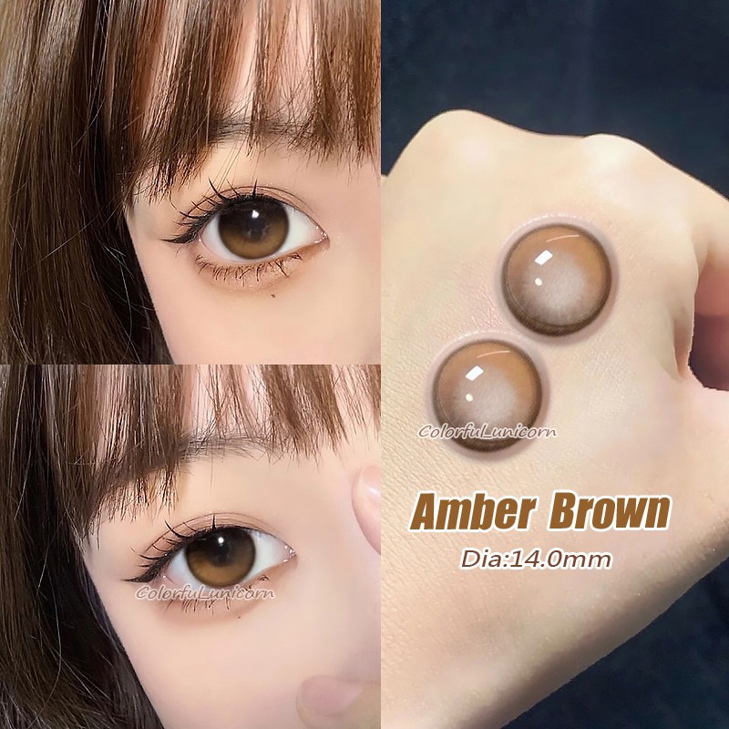 Kính áp tròng Colorhunter Dùng 1 Năm 14.0mm 0 - 8 Độ 1 cặp
