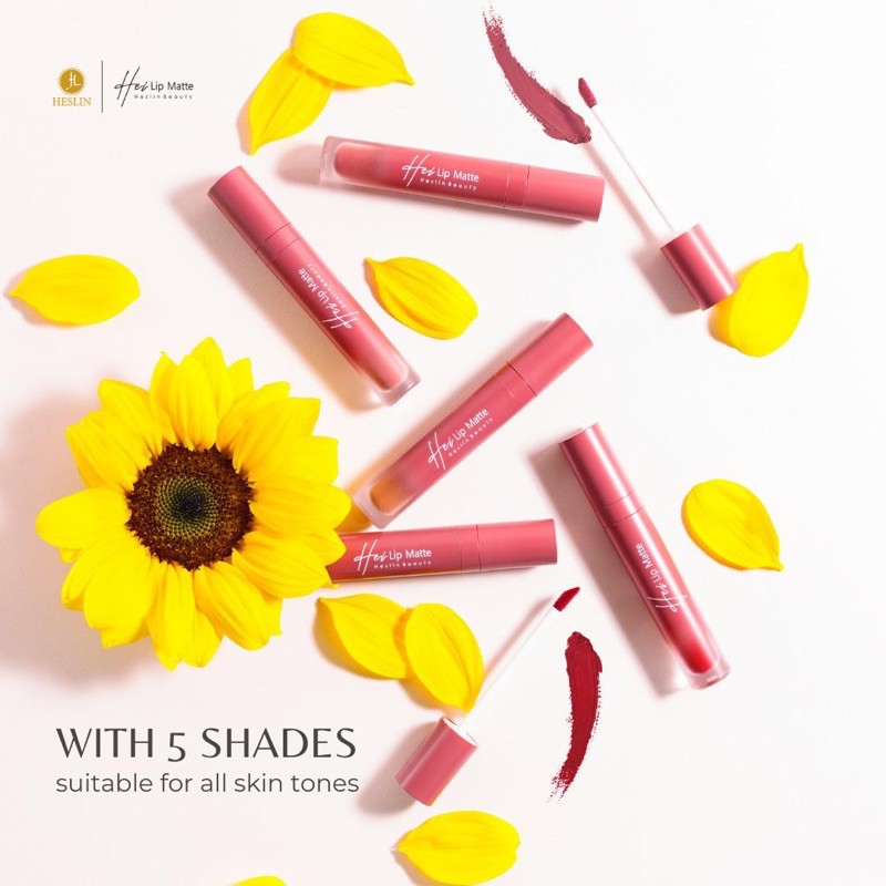 (Hàng Mới Về) Son Môi Hei Màu Lì / Heslin Mờ / Matte | BigBuy360 - bigbuy360.vn