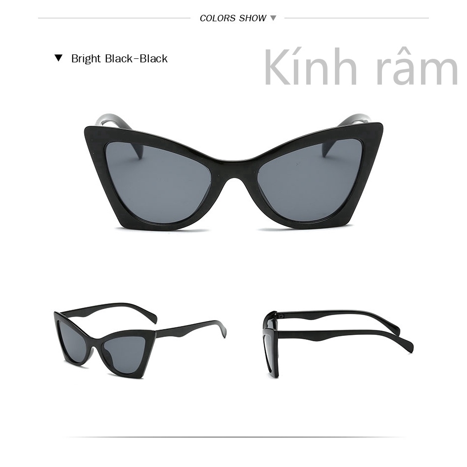 Kính mát mắt mèo phong cách cổ điển sang trọng dành cho cả nam và nữ