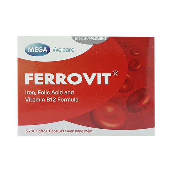 FERROVIT - Viên uống bổ máu, bổ sung sắt