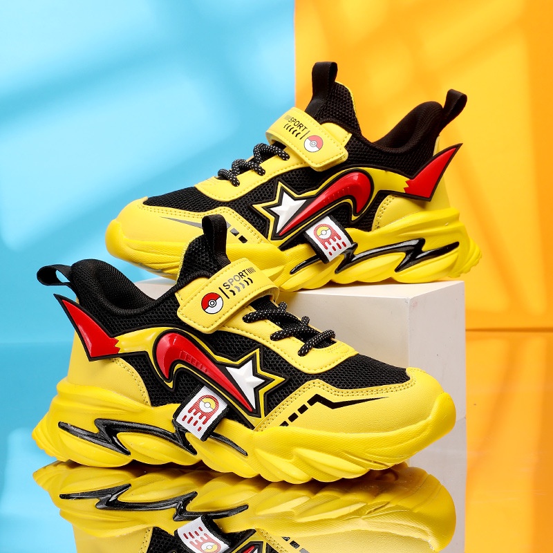 Giày Bóng Rổ Phong Cách Thời Trang Hàn Quốc Dành Cho Trẻ Em