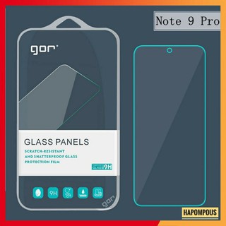 Bộ 2 kính cường lực xiaomi redmi note 9s / note 9 pro/ note 9 pro max - trong suốt không full chính hãng gor vát 2,5d