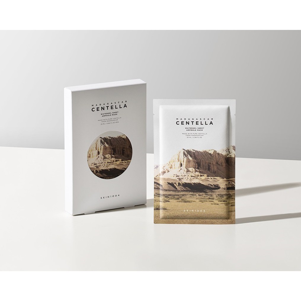 Mặt Nạ Rau Má Skin1004 Dịu Da Giảm Mụn Madagascar Centella Watergel Sheet Ampoule Mask 25ml - Khongcoson