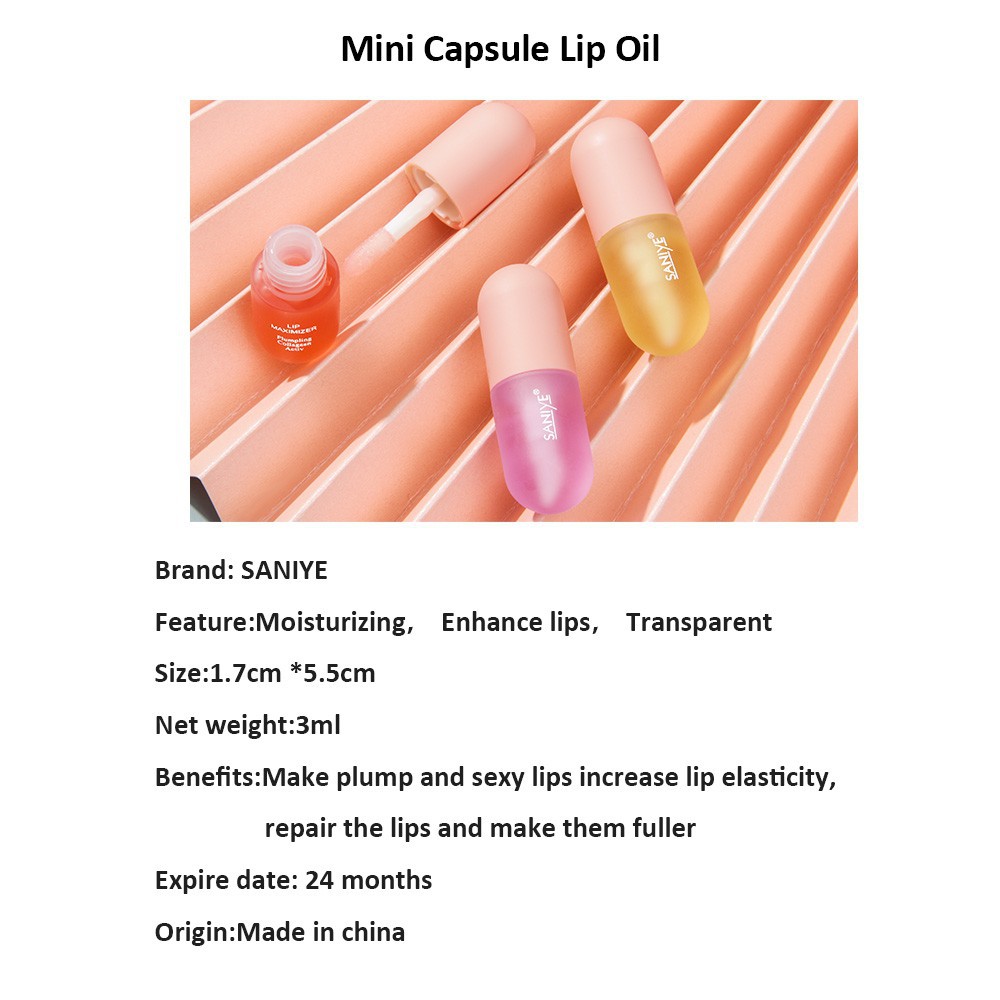 (Hàng Mới Về) Son Kem Saniye L1159 Hình Viên Con Nhộng 2.5ml | BigBuy360 - bigbuy360.vn