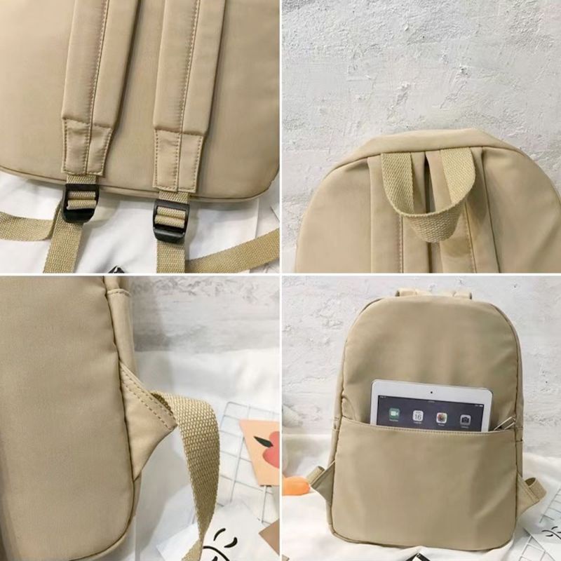 Balo thời trang đi học nam nữ thời trang hàn quốc unisex chống thấm cao cấp balo nữ