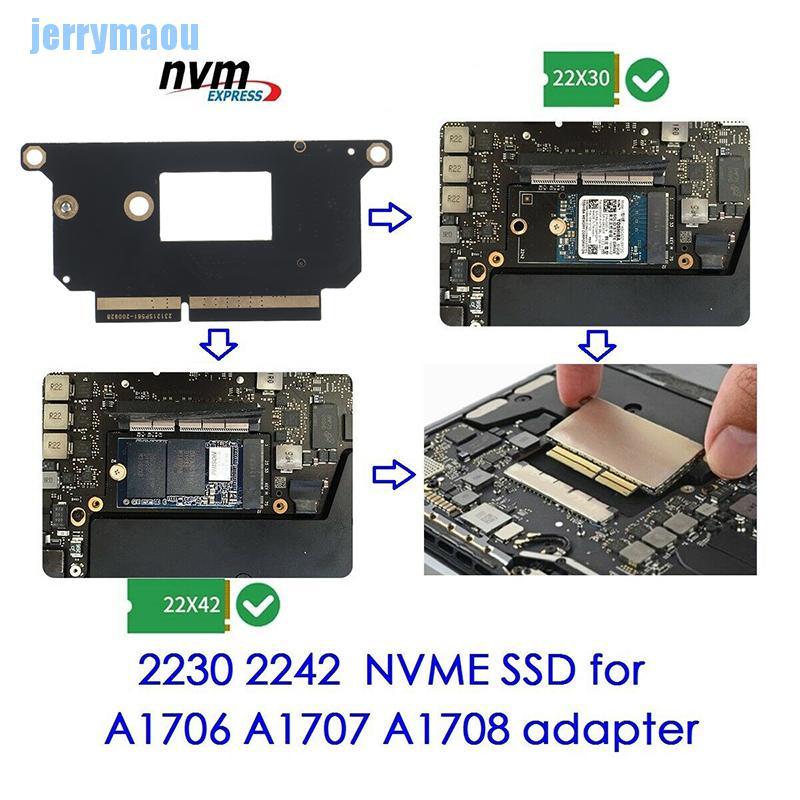 Card Chuyển Đổi Nvmu M.2 Ngff Ssd Cho 2016-2017 13 "Macbook Pro A1708 | BigBuy360 - bigbuy360.vn