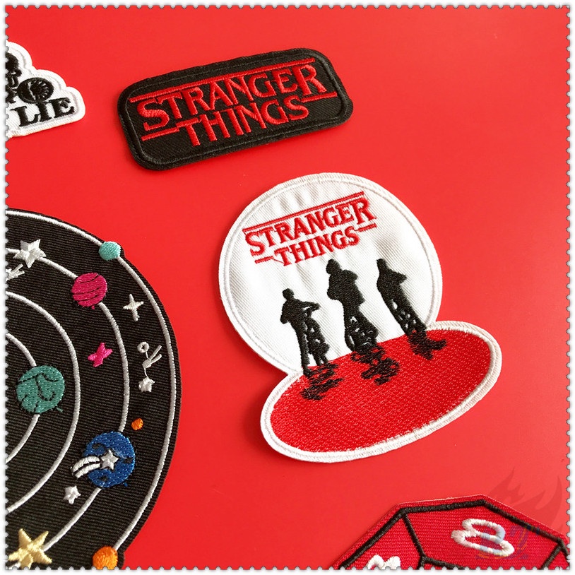 Miếng vá ủi/thêu quần áo họa tiết tiếng Anh độc đáo